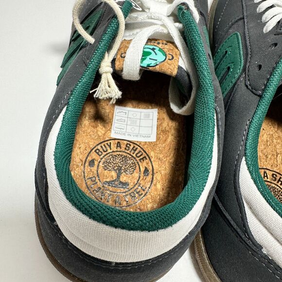 Etnies Skateboard Shoes Vegan Windrow Vulc Dark Grey White Gum 10.5 New 10 1/2 main image 13